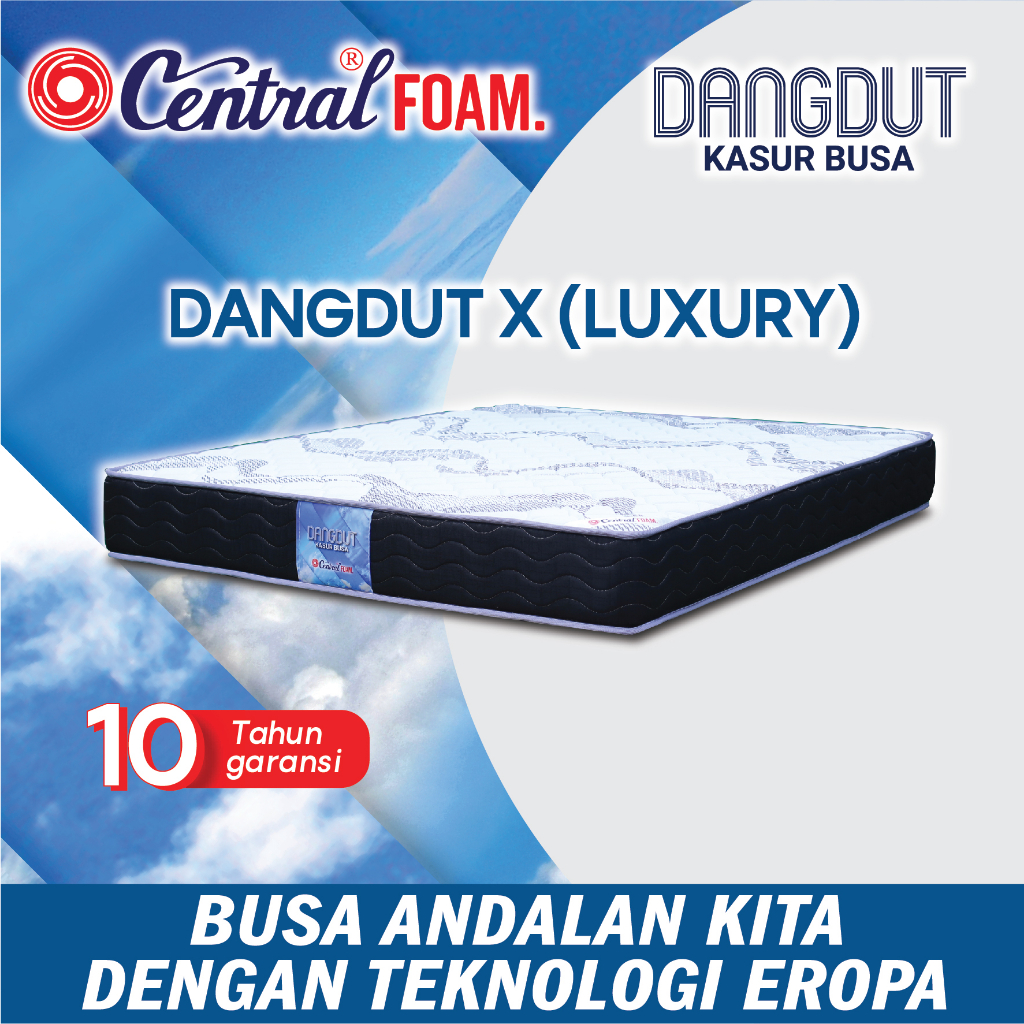Central Foam Dangdut X Luxury | Kasur Busa Central Dangdut X Luxury - Kasur Busa Ekonomis Central