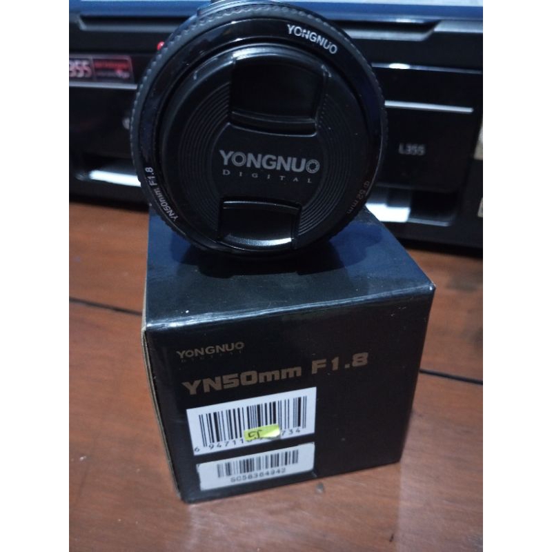 lensa fix youngnuo for canon bekas