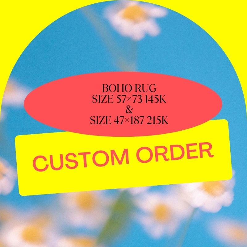 custom order rug