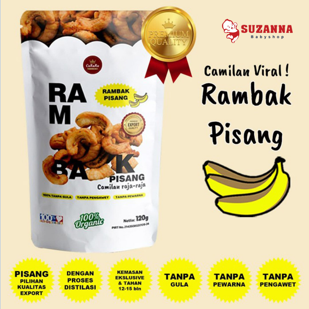 

Carara Rambak Pisang - Camilan Ringan