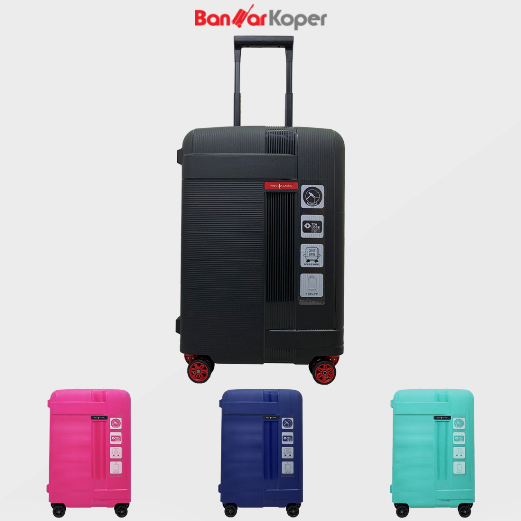 Tas Koper Polo Classic PP007 Koper 26 Inch Hardcase Anti Pecah