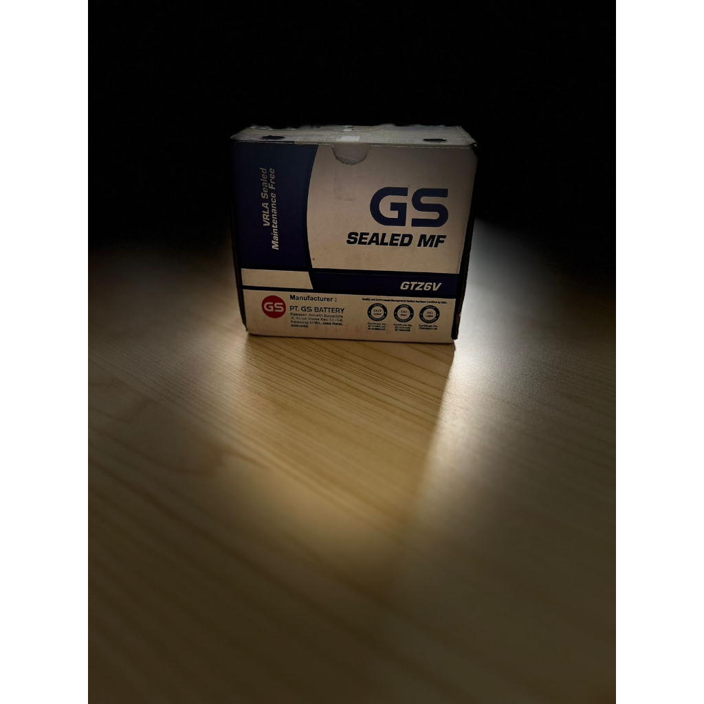 Aki / Accu Kering GS Astra GTZ6V Original