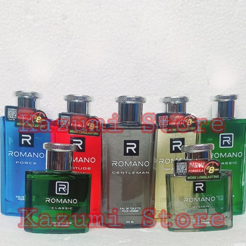 Romano Eau De Cologne Pour Homme 100ml | Parfum Romano 100ml 50ml | Romano Parfum EDC 100ml | romano