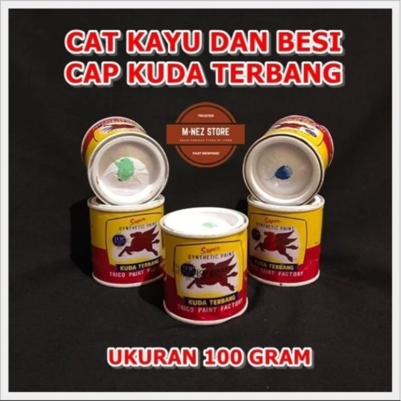 CAT KAYU DAN BESI ( KUDA TERBANG / AVITEX / LIGATEX ) CAT KAYU / CAT BESI / CAT MINYAK Ukuran Cat 10