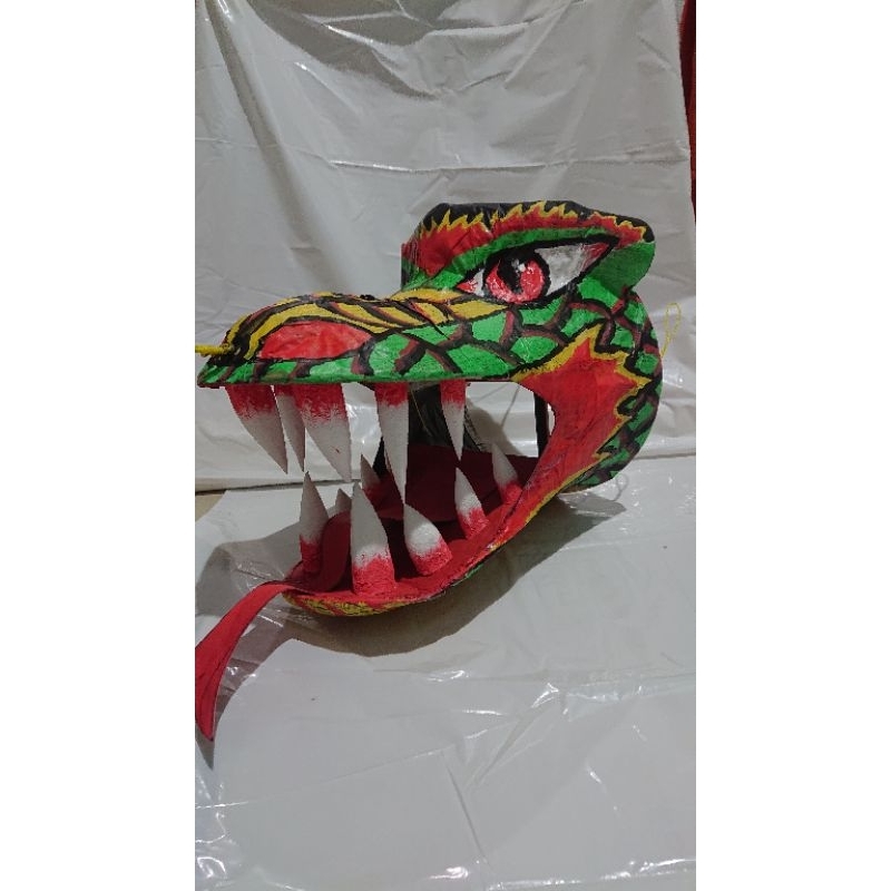 KEPALA LAYANGAN NAGA MURAH DM20,22,24,25cm BERKUALITAS FULLFACE SUDAH DI CAT