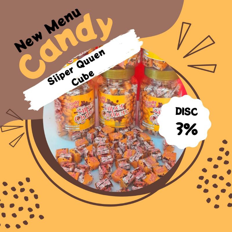 

PERMEN SIIPERQUEEN CANDY CUBE 60pcs MURAH VIRAL