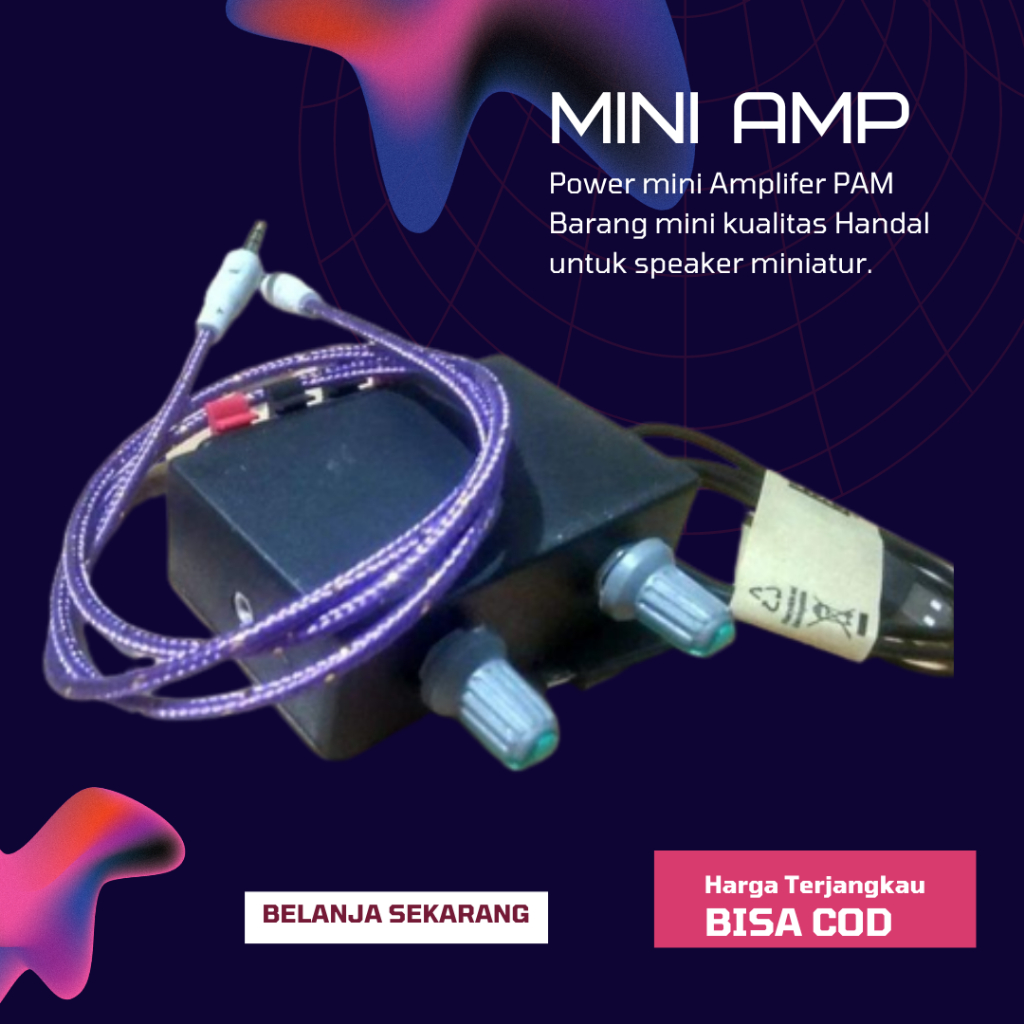 Power Amplifer Stereo Mini PAM 8403 | Amplifer Sound Miniatur