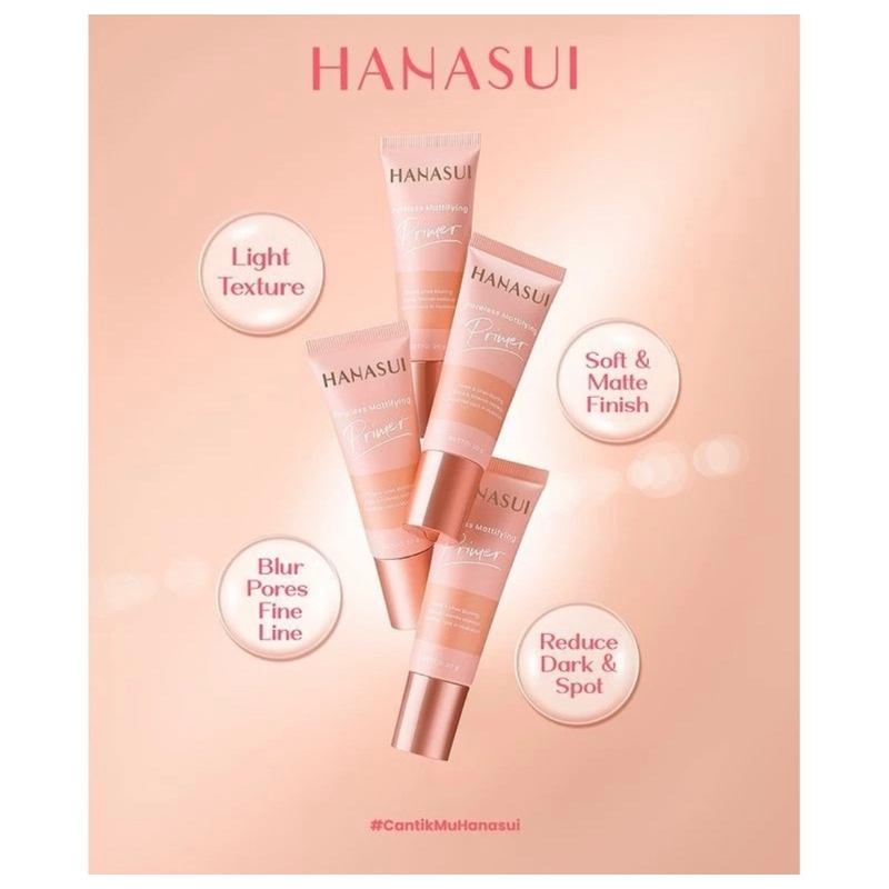 HANASUI PORELESS MATTIFYING PRIMER | PRIMER HANASUI