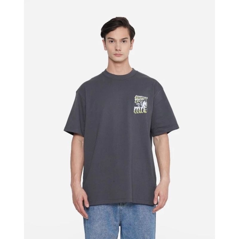 Erigo T-Shirt Oversize Fortune | Marsha JKT48 Grey