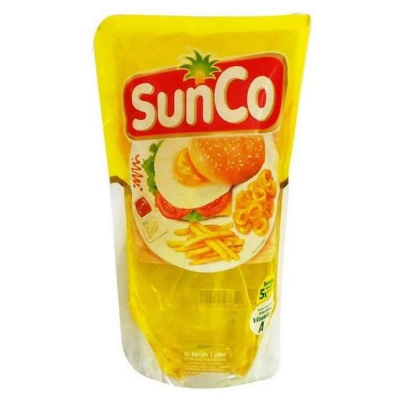 

sunco minyak goreng 1 liter