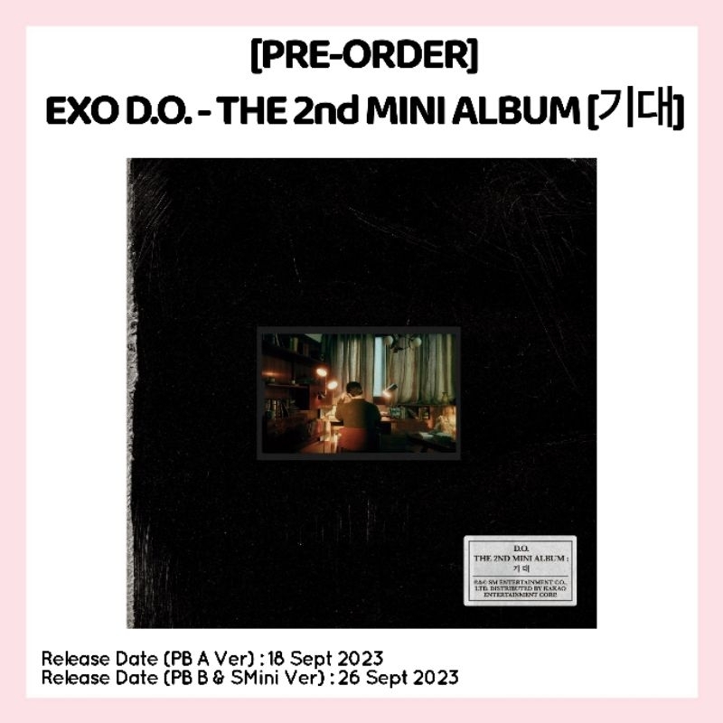 [PRE-ORDER] EXO D.O. 디오 The 2nd Mini Album EXPECTATION