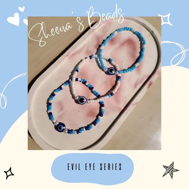 Gelang Manik Evil Eye Korea | Gelang Manik Evil Eye Murah | Gelang Evil Eye | Gelang Manik Korea | G