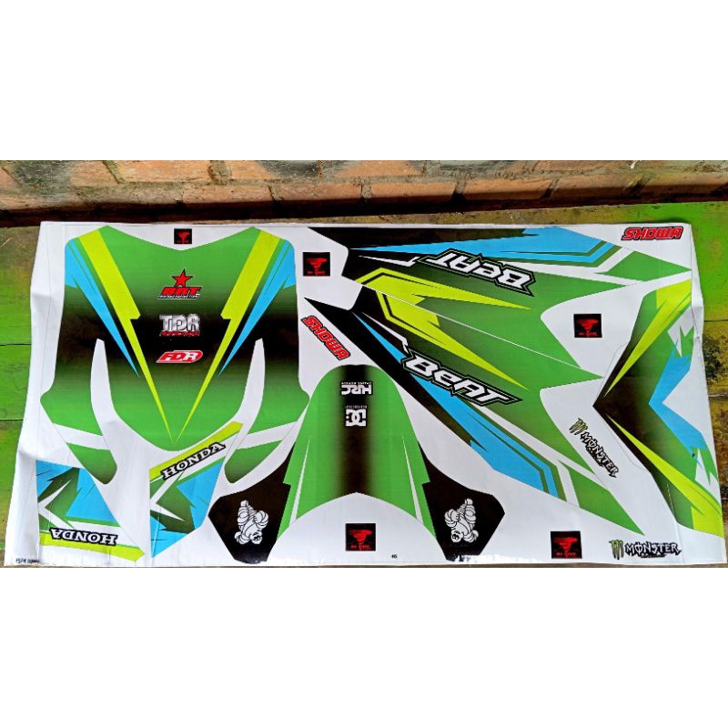 Striping/Decal Honda Beat Injeksi 2014