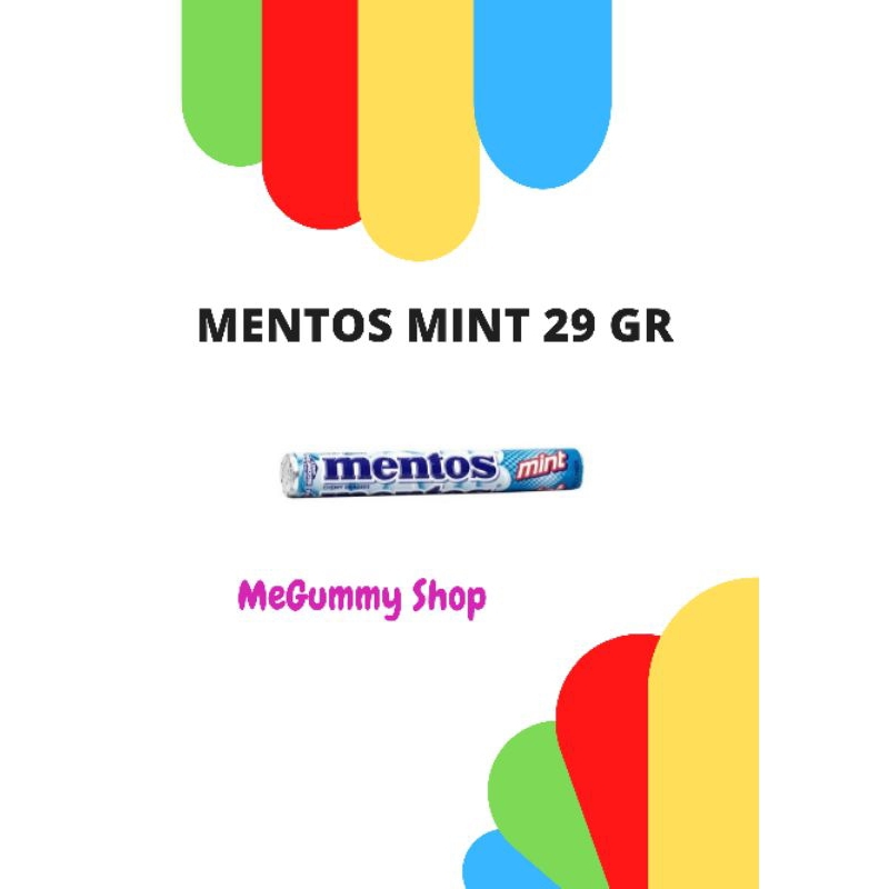 

Mentos Mint Roll 29 gr