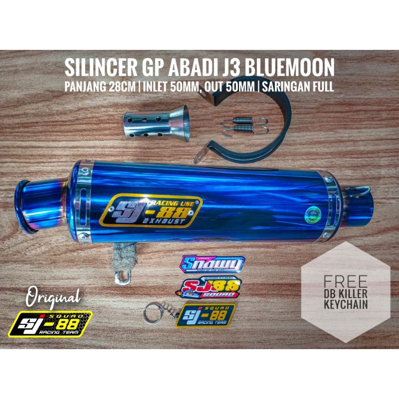 Silincer SJ88 GP Abadi Bluemoon (Bonus DB Killer)