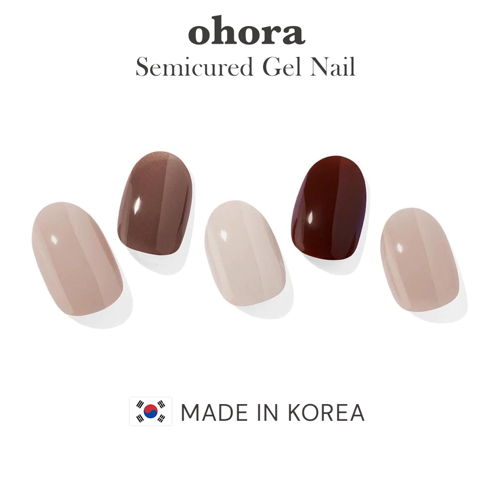 Ohora Roasting - Semicured Gel Nail Art