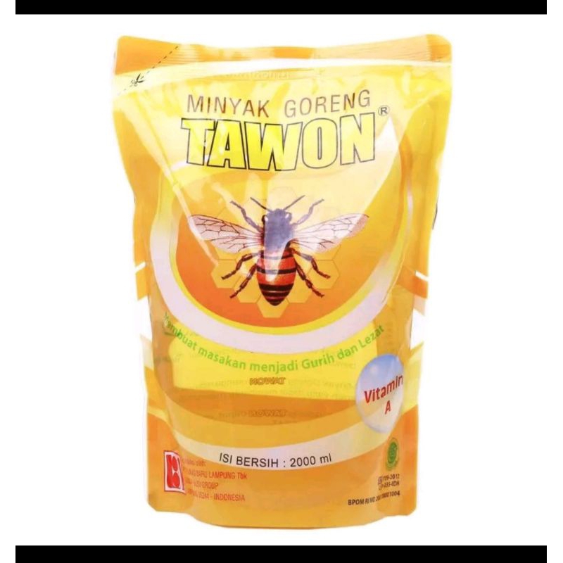 

MINYAK GORENG TAWON kemasan 2 L