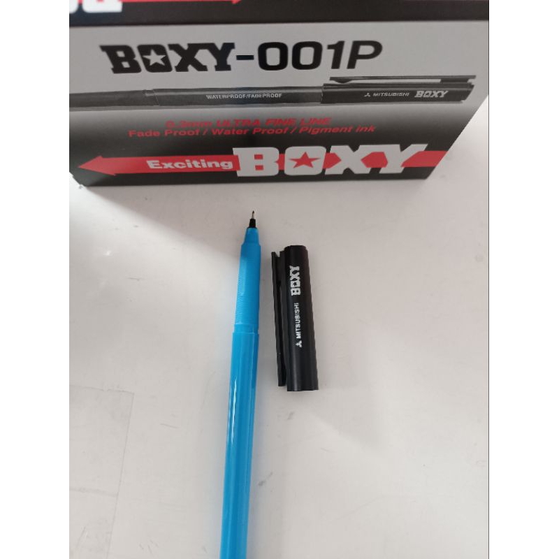 

Pulpen boxy mitsubishi 001/0.3 (per lsn) biru