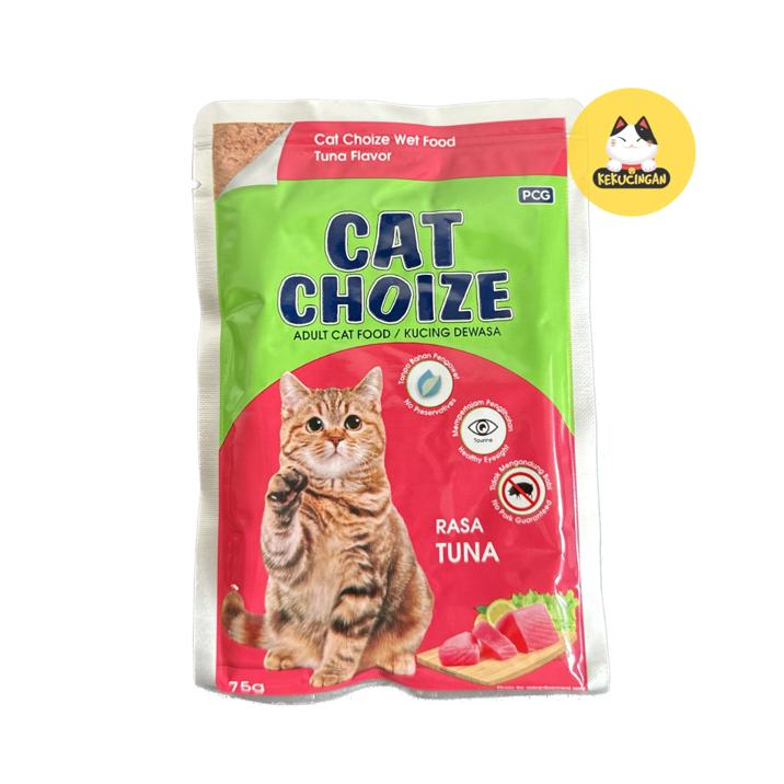 Cat Choize Pouch Cat Wet Food Makanan Kucing Basah 75gr