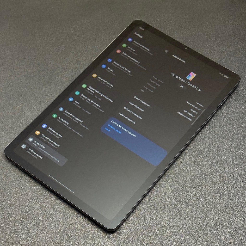 Samsung Tab S6 Lite 4/64GB Snapdragon Grey SEIN