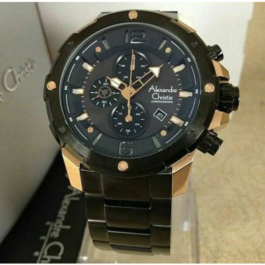 Jam tangan pria Alexsander Christie AC 6410