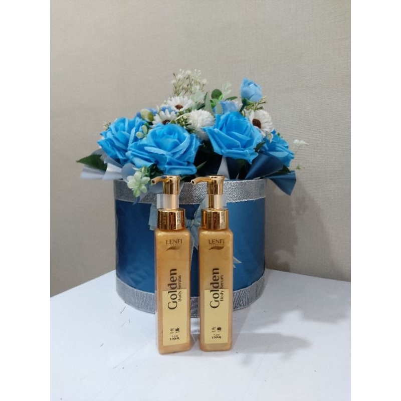 GOLDEN BODY SERUM ( lenfi cosmetic )