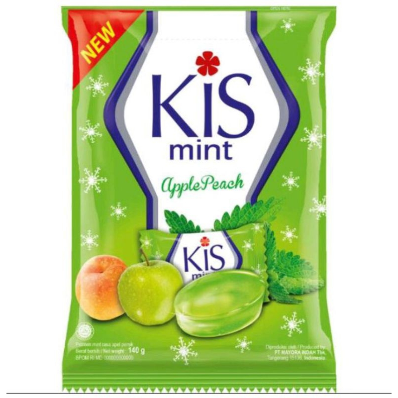 

PERMEN KIS MINT APPLE PEACH 125GR