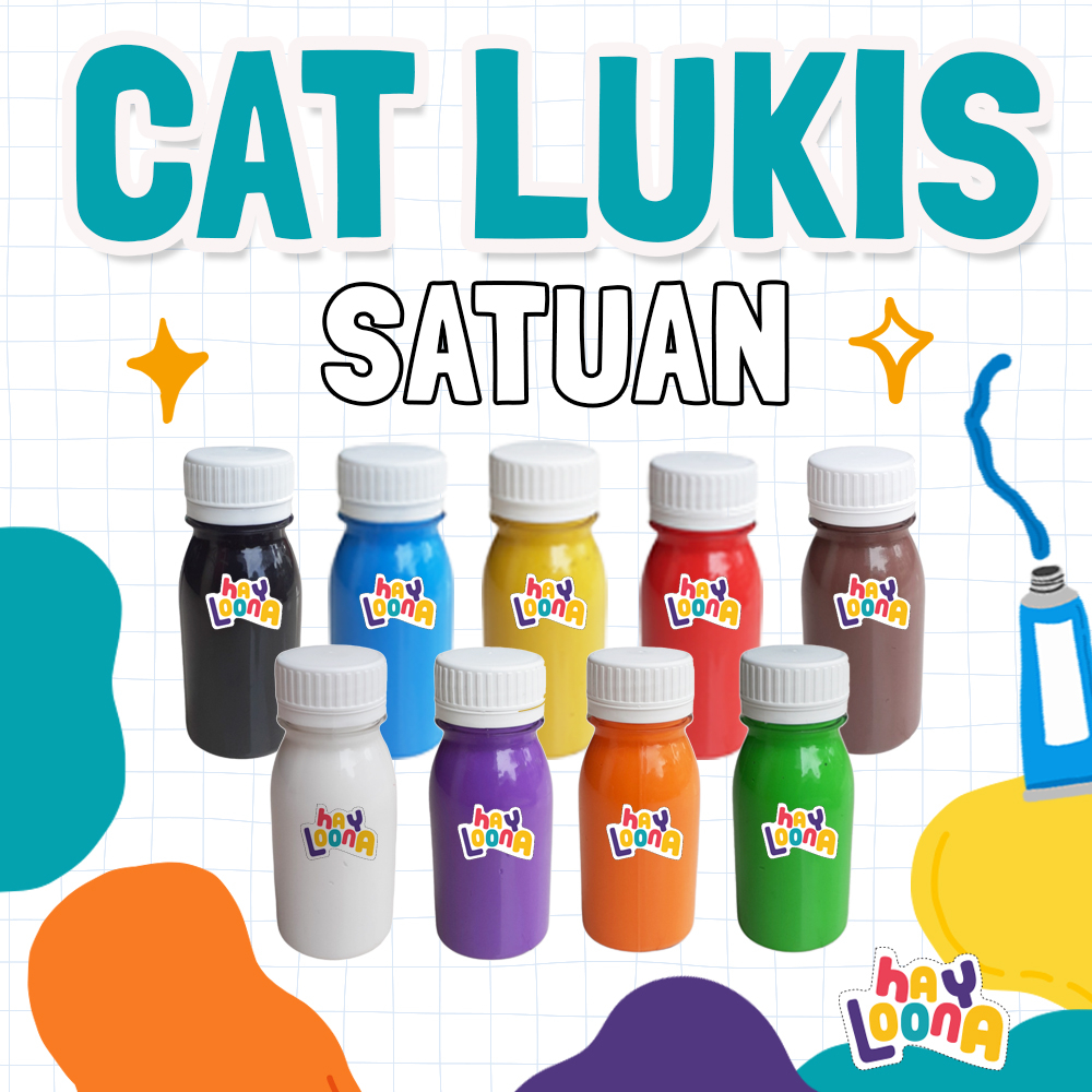 

HAYLOONA Cat Lukis Premium serbaguna kegiatan aktivitas anak