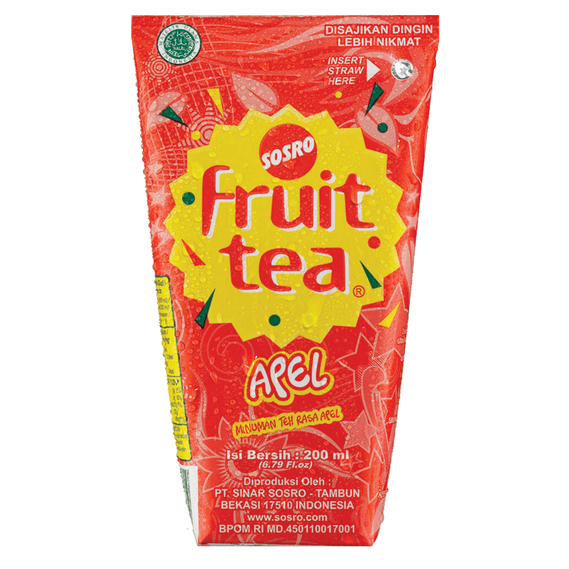 

Fruit Tea rasa Apel 200 ml