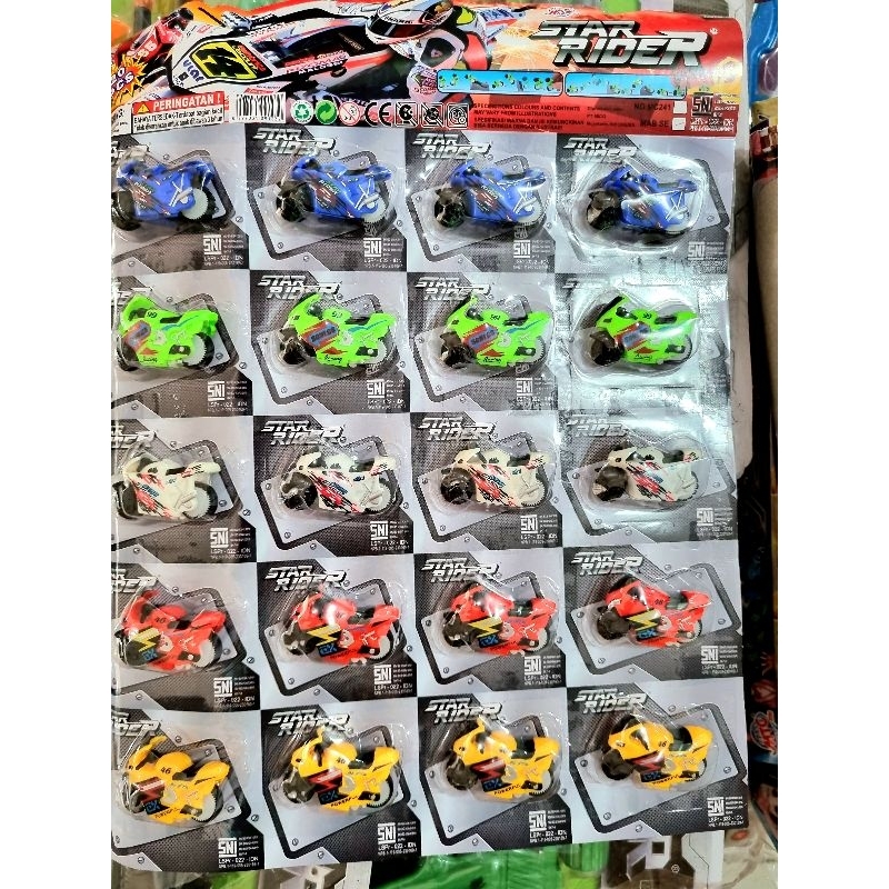 Motor batman / motor spingo batman / spin go isi 20pcs/ spingo