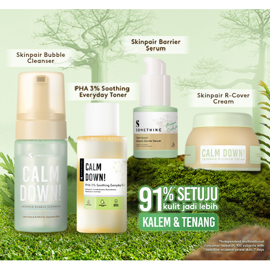 Somethinc Calm Down Skinpair R-Cover Cream Somethinc Calm Down Skinpair R-Cover Ampoule Somethinc Ca