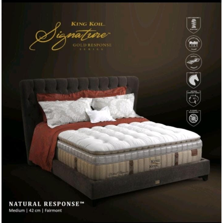 Spring Bed/kasur ONLY King Koil Natural Response Promo Ready Makassar
