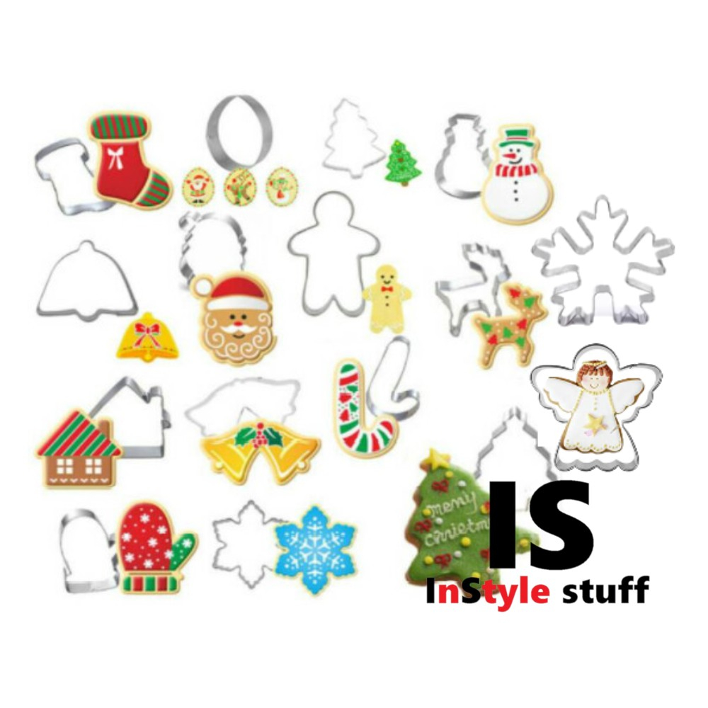 

CETAKAN NATAL CHRISTMAS COOKIES KUE KERING SANTA KAOS KAKI POHON LONCENG GINGERMAN GLOVES SNOWFLAKES