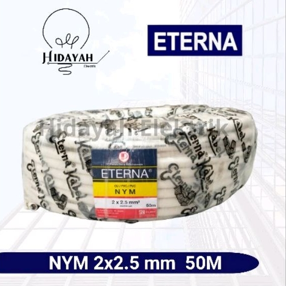 Kabel NYM 2x2.5 ETERNA 50M
