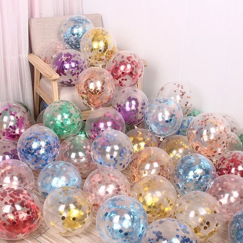 Dijual Balon Confetti / balon hias / Balon buket / balon ulang tahun