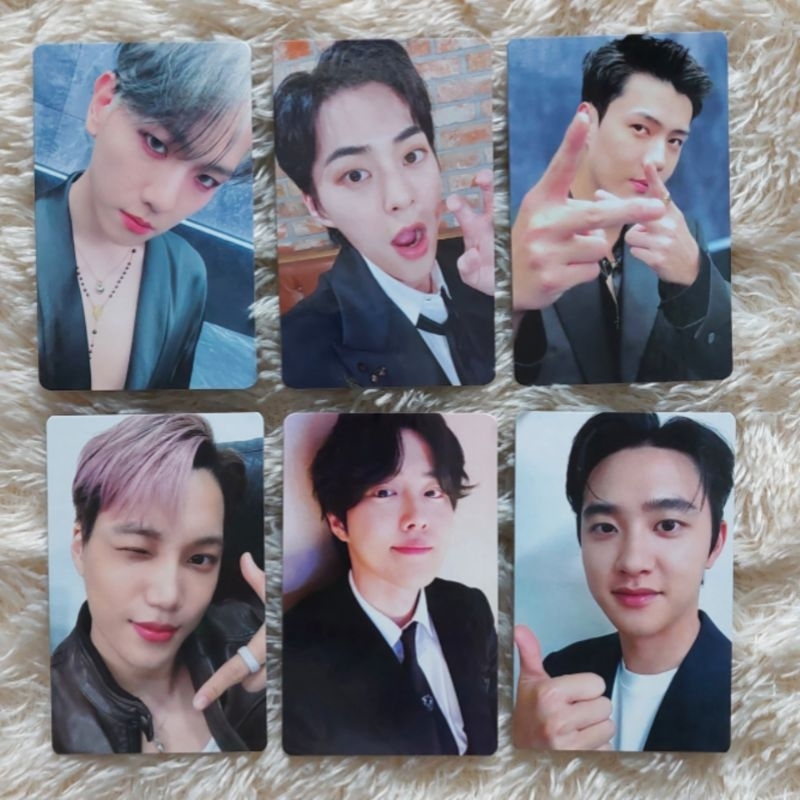 EXO EXIST POB INTERASIA BENEFIT CHEN XIUMIN SUHO KAI SEHUN D.O. CHANYEOL BAEKHYUN PHOTOCARD PC