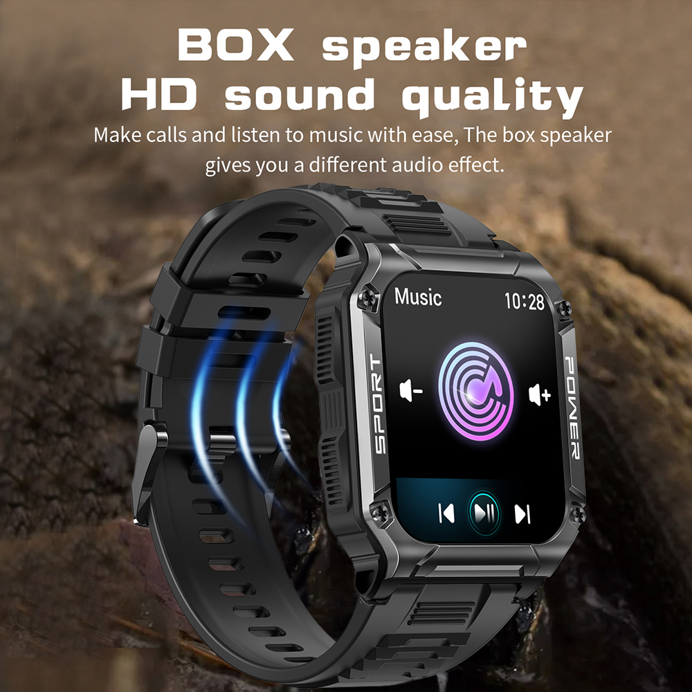 Skmei Smartwatch Pria Jam Tangan smartwatch Anti Air ip68 HD Bluetooth Call Sport Fitness Tracker outdoor olahraga hp watch