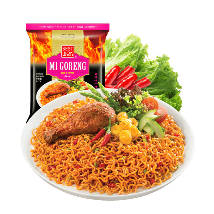 

Best Wok Mie Mi Goreng Hot & Spicy Flavour 85 gram