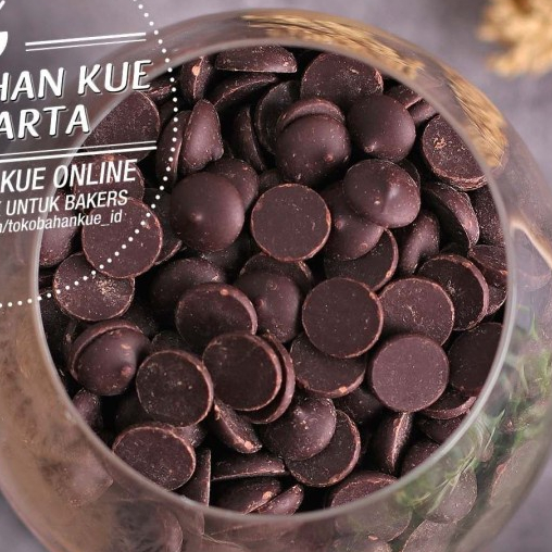 

Callebaut Power 80% 500gr Dark Chocolate Couverture Cokelat Pahit Coklat Baking Coin