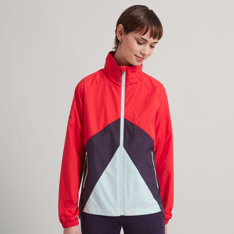 Jaket Ultralight Kathmandu Women Chaser Windbreaker Jacket Packable Original