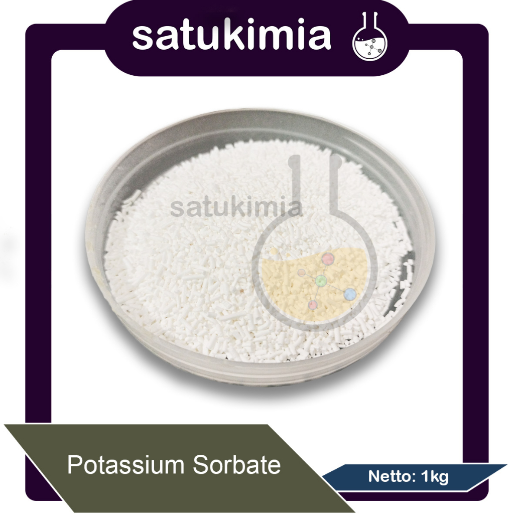 

Potassium Sorbate / Kalium Sorbat - Pengawet Makanan Food Grade - 1 Kg