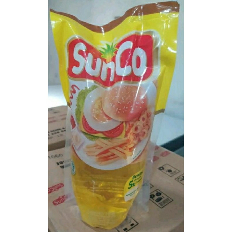 

Minyak sunco refill kemasan 1liter