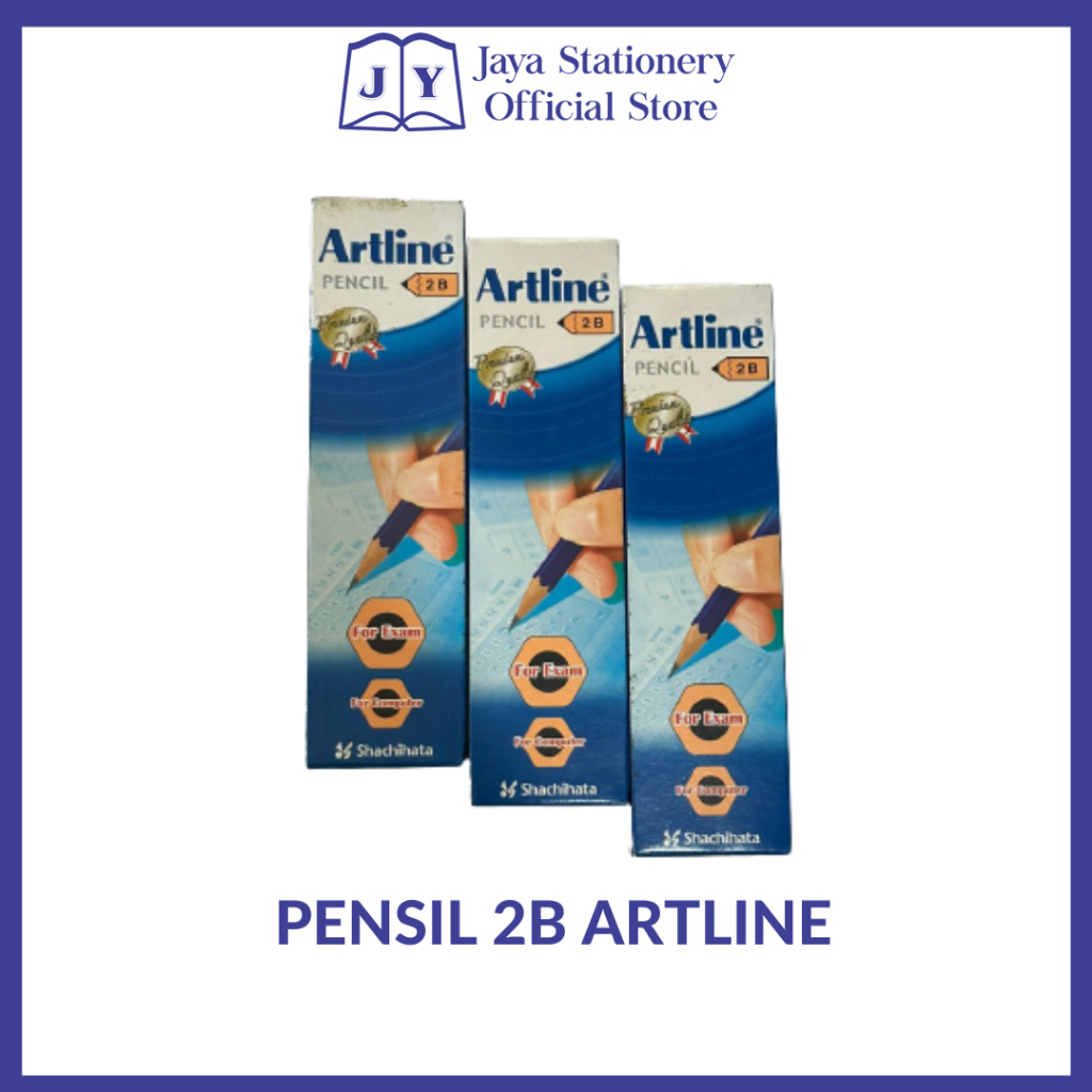 

[BISA COD] Pensil 2B merk ARTLINE / Pensil Ujian