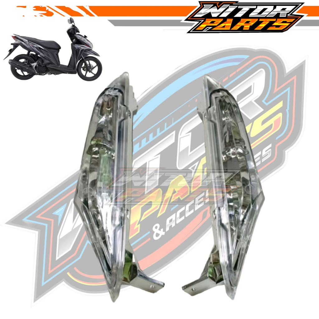 Lampu Sen Depan Vario 125 Techno 2012 2013 2014 Set Kanan Kiri / Lampu Sein Depan Vario 125 Techno 2