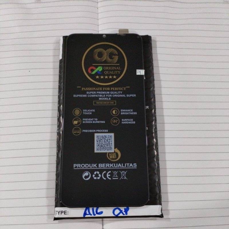 LCD / LCD TOECSCREEN OPPO A16 / REALME C25 / REALME C25S ORIGINAL SUPER
