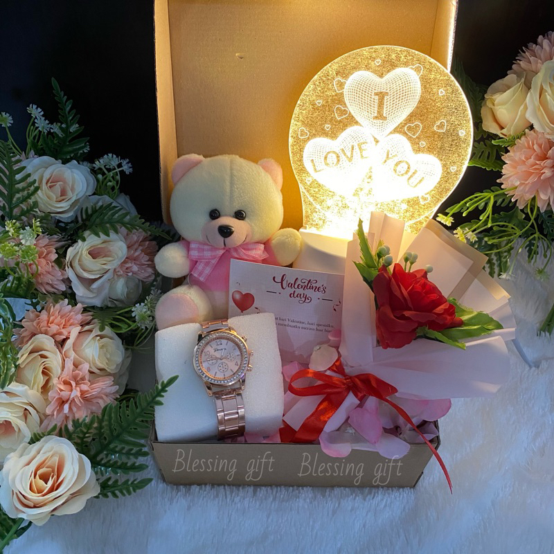 

(Ready) Gift box Kado Ulang Tahun Pacar | Kado Valentine Giftbox ultah cewek kotak kado wedding kado anniversary hadiah pernikahan kado kotak ulang tahun buket wisuda kado wisuda birthday gift kado wanita paket kado perempuan kado teman murah kado natal