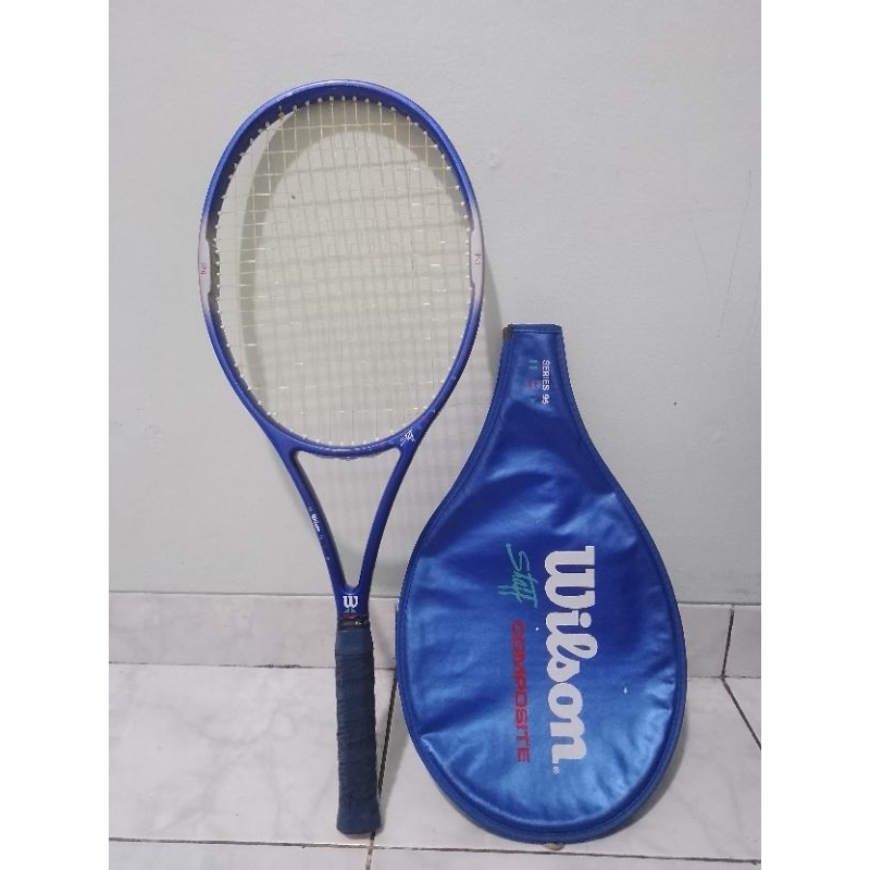 Raket tenis Wilson staff composite pws 95" tennis not head prince bekas second