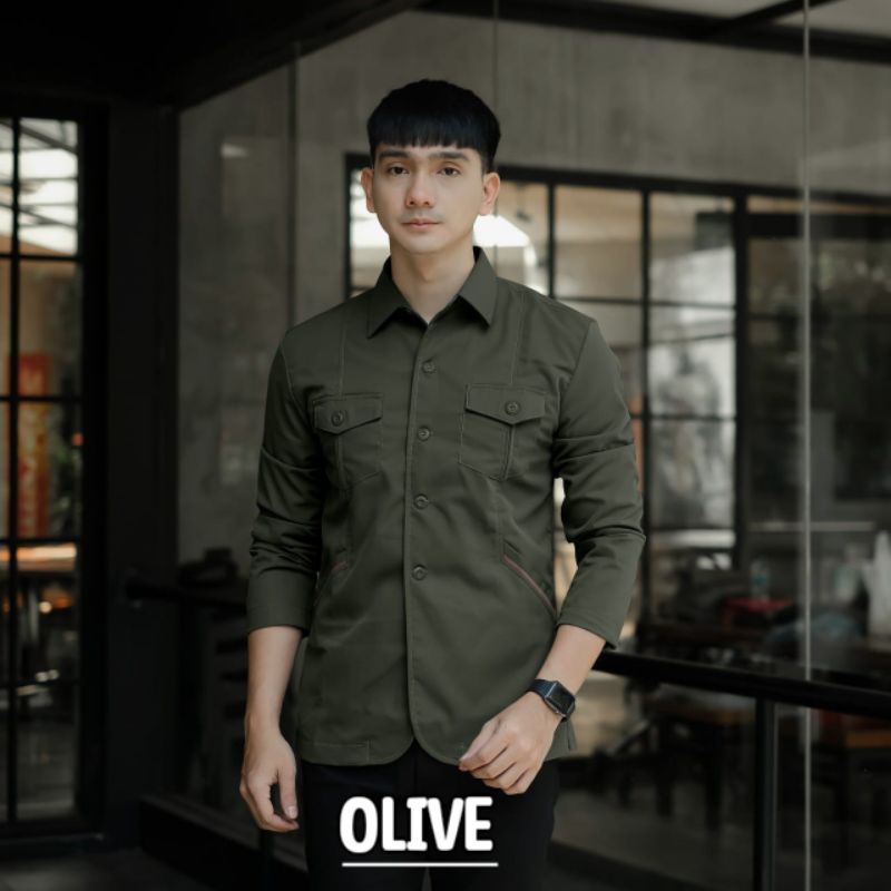 SEMI BLAZER PRIA CASUAL OUTDOOR JAZ KOREAN STYLE