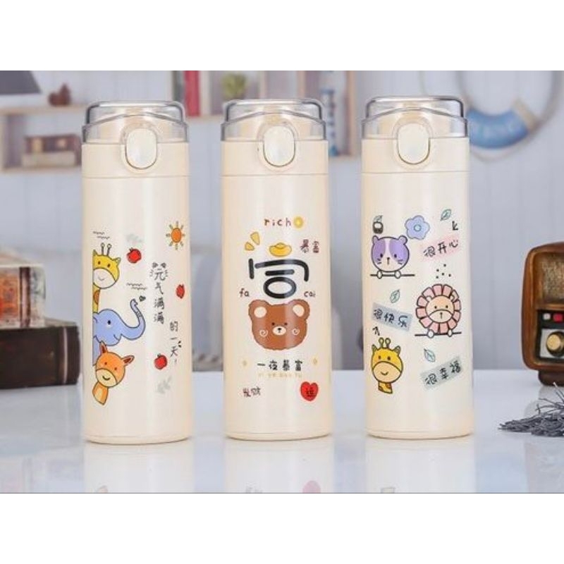 Botol minum kecil/Botol Lucky/Botol minum kaca