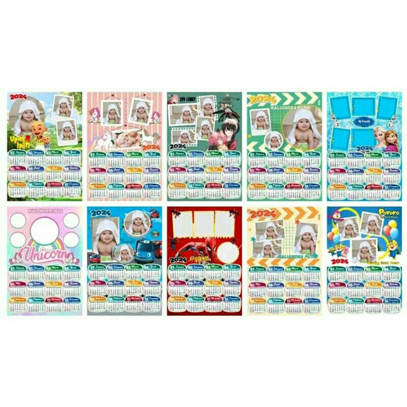 

KALENDER TAUNAN BULANAN KARAKTER